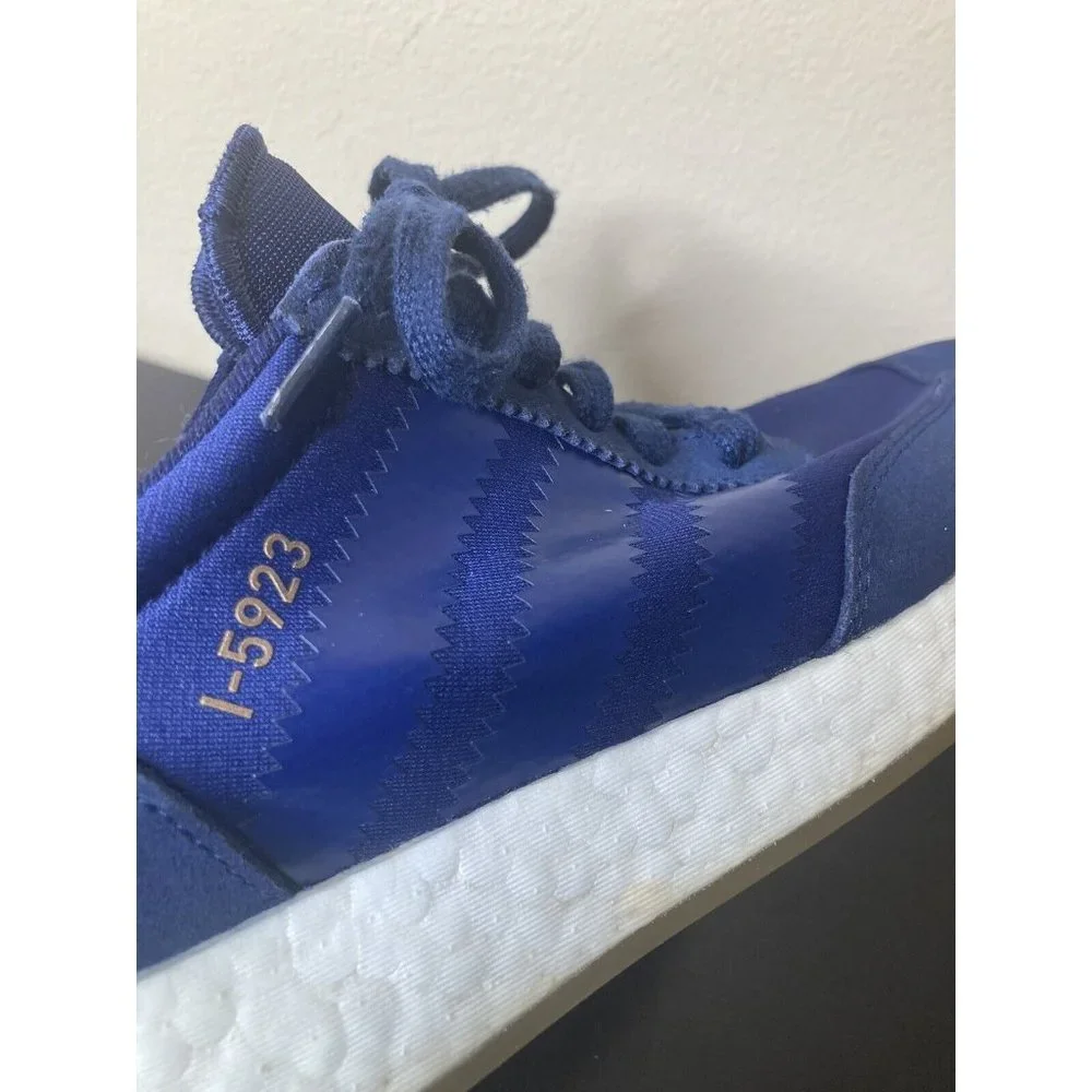 adidas Originals I-5923 Sneakersnstuff Dark Blue Shoes Size 7 Mens - Picture 3 of 12